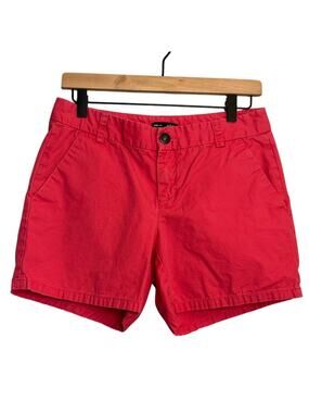 GAP Pink Chino Shorts Women’s 4 Cotton Canvas Casual Summer